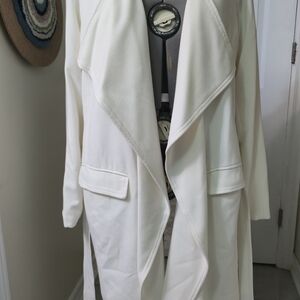 Le Chateau Cream Trench Coat
